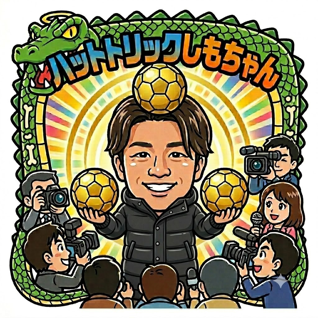 ハットトリックしもちゃん